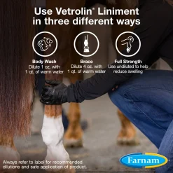 ANIMAL HEALTH INT Farnam® Vetrolin® Liniment- Horse Liniments
