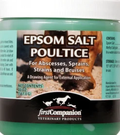 ANIMAL HEALTH INT First Companion® Epsom Salt Horse Poultice- Poultices