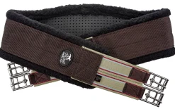 INT RIDING HELMET Flex Rider® Comfort Flo™ All-Purpose Nonslip Neoprene Girth with Black Fleece Edge- Girths & Accessories