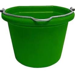 BRADLEY CALDWELL Fortiflex® Mini 8-Quart Flatback Bucket- Buy More Save More!|Feed & Water Buckets