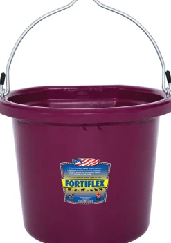 BRADLEY CALDWELL Fortiflex® 20-Quart FlatBack Bucket - Colors- Buy More Save More!|Feed & Water Buckets