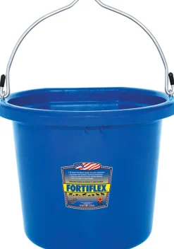 BRADLEY CALDWELL Fortiflex® 20-Quart FlatBack Bucket - Colors- Buy More Save More!|Feed & Water Buckets