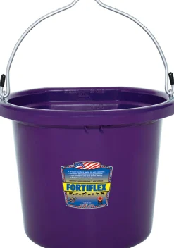 BRADLEY CALDWELL Fortiflex® 20-Quart FlatBack Bucket - Colors- Buy More Save More!|Feed & Water Buckets