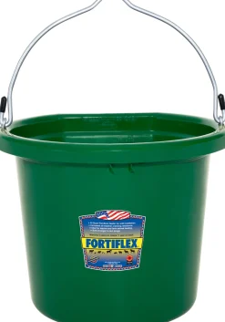 BRADLEY CALDWELL Fortiflex® 20-Quart FlatBack Bucket - Colors- Buy More Save More!|Feed & Water Buckets
