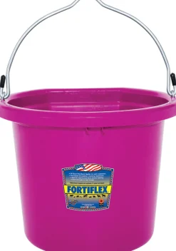 BRADLEY CALDWELL Fortiflex® 20-Quart FlatBack Bucket - Colors- Buy More Save More!|Feed & Water Buckets