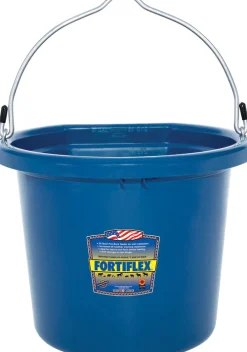 BRADLEY CALDWELL Fortiflex® 20-Quart FlatBack Bucket - Colors- Buy More Save More!|Feed & Water Buckets