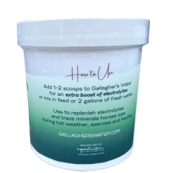 EQUESTRIBEV Gallagher’s Water™ Balanced Electrolytes & Trace Minerals- Horse Supplements
