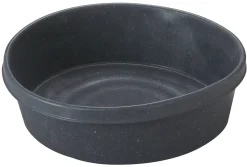 ANIMAL HEALTH INT 3-Gallon Rubber Feed Pan- Feed & Water Buckets