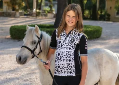 GOODE RIDER ™ Girls’ Elite Polo Shirt-Kids Kids' Casual Riding Clothes