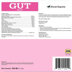 SMARTPAK GUT™ Pellets by SmartEquine™ - 13.5 lbs- Horse Supplements