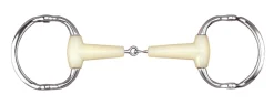 ERS Happy Mouth Jointed Eggbutt Gag Bit- English Horse Bits
