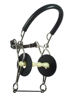 ERS Happy Mouth Mullen Mouth Hackamore Bit- English Horse Bits
