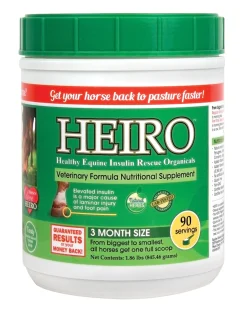 RJ MATTHEWS Heiro™ Healthy Equine Insulin Rescue Organical- Horse Supplements