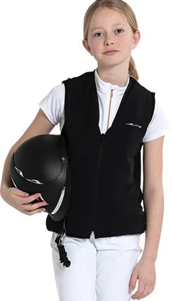 HANSEN DISTRIBUTION Helite Children’s Zip’In 2 Airbag Vest- Protective Vests|Protective Vests
