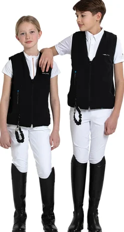 HANSEN DISTRIBUTION Helite Children’s Zip’In 2 Airbag Vest- Protective Vests|Protective Vests