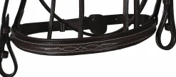 JPC EQUESTRIAN Henri de Rivel Pro Mono Crown Fancy-Stitched Padded Bridle with Laced Reins- English Bridles