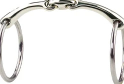 GEM-HERM SPRENGER Herm Sprenger® Dynamic RS Sensogan® Bradoon - 14mm mouth; 55mm rings- English Horse Bits