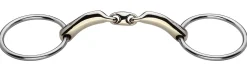 GEM-HERM SPRENGER Herm Sprenger® NovoContact Double-Jointed Loose Ring Bit- English Horse Bits
