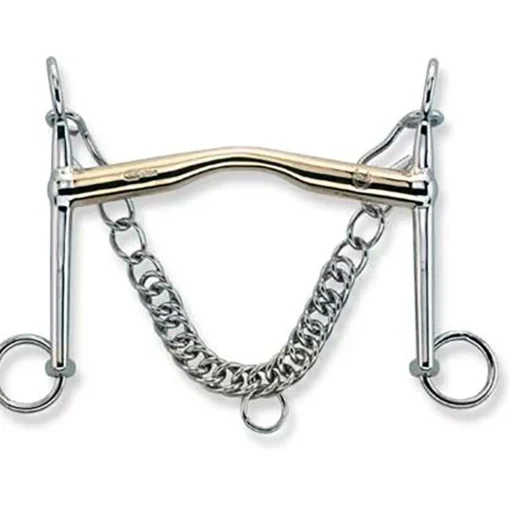 GEM-HERM SPRENGER Herm Sprenger® Sensogan® HO-Weymouth - 16 mm mouth; 13 cm shanks- English Horse Bits