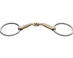 GEM-HERM SPRENGER Herm Sprenger® Sensogan® KK Snaffle Bit - 18 mm mouth; 70 mm rings- English Horse Bits