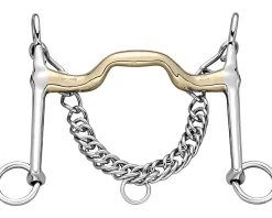 GEM-HERM SPRENGER Herm Sprenger® Sensogan® KK Dressage Bit - 18 mm mouth; 13 cm shanks- English Horse Bits
