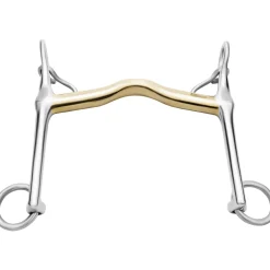 GEM-HERM SPRENGER Herm Sprenger® Sensogan® NovoContact Weymouth Bit - 14mm mouth; 13cm shanks- English Horse Bits