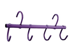 SHILOH STABLES TACK 6-Hook Swivel Tack Bar- Stable Hardware