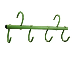 SHILOH STABLES TACK 6-Hook Swivel Tack Bar- Stable Hardware