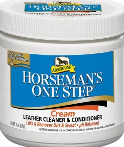 ANIMAL HEALTH INT Horseman's One Step™- Saddle Covers & Leather Care