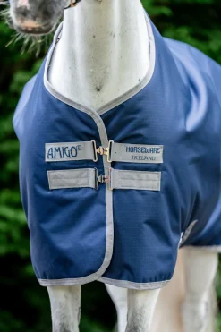HORSEWARE ® Ireland Amigo® Ripstop 900D Turnout 50 Gram Fleece Lined Standard Neck- Turnout Blankets
