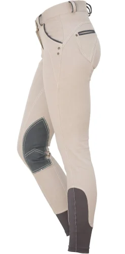 HORSEWARE ® Ladies’ Denim Breech- Knee Patch Breeches