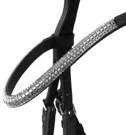 EQUINAVIA Horze Highbury Anatomical Crystal Dressage Bridle- English Bridles