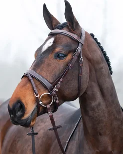 EQUINAVIA Horze Venice Snaffle Bridle- English Bridles