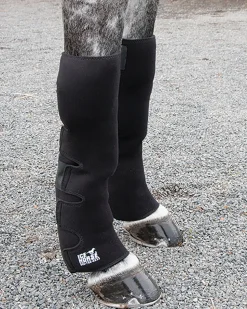 MACKINNON Ice Horse® Full Hind Leg Wrap Pair with Suspender Strap- Therapy