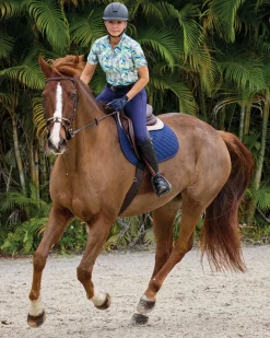 KIRSCH IconEQ™ Ladies’ Fleur Short Sleeve Shirt- Short Sleeve Shirts