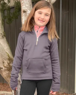 TOKLAT ORIGINALS Irideon® Kids’ Fjord Fleece Hoodie-Kids Kids' Casual Riding Clothes