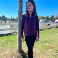 TOKLAT ORIGINALS Irideon® Kids’ Radiant Half-Zip Pullover-Kids Kids' Casual Riding Clothes