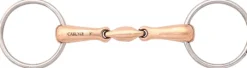 WEATHERBEETA JP by Korsteel® Oval Mouth Copper Loose Ring Snaffle Bit- English Horse Bits