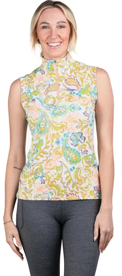 KASTEL DENMARK Ladies’ Thalia Sleeveless Shirt- Sleeveless Tops