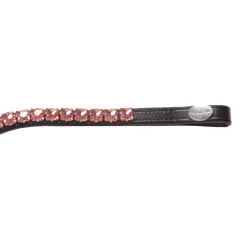 PEP-KAVALKADE Kavalkade Square Crystal Browband- Bridle Parts & Accessories