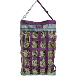 KENSINGTON ™ Hay Bag with Rim, Large Holes, 1 Flake Capacity- Hay Bags, Nets & Racks|Stable Hardware