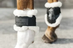 KENTUCKY HORSEWEAR Vegan Sheepskin Young Horse Fetlock Boots- Horse Boots
