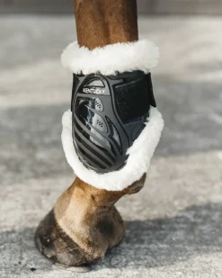 KENTUCKY HORSEWEAR Vegan Sheepskin Young Horse Fetlock Boots- Horse Boots