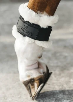 KENTUCKY HORSEWEAR Vegan Sheepskin Young Horse Fetlock Boots- Horse Boots