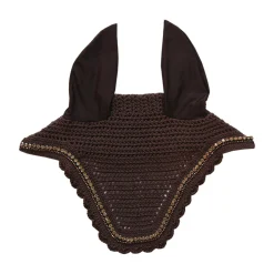 KENTUCKY HORSEWEAR Wellington Stone & Pearl Fly Veil- Ear Bonnets|Ear Bonnets