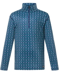 KERRITS ® Kids’ First Level Quarter-Zip Tech Top-Kids Kids' Casual Riding Clothes