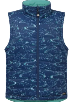 KERRITS ® Kids' Ride The Wind Reversible Quilted Vest-Kids Kids' Outerwear|Kids' Casual Riding Clothes