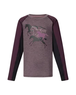KERRITS ® Kids’ Round Up Base Layer Top-Kids Kids' Casual Riding Clothes