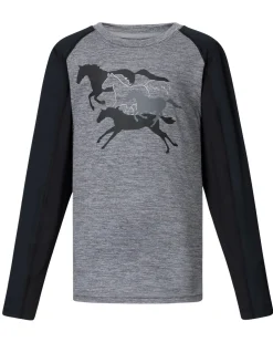 KERRITS ® Kids’ Round Up Base Layer Top-Kids Kids' Casual Riding Clothes