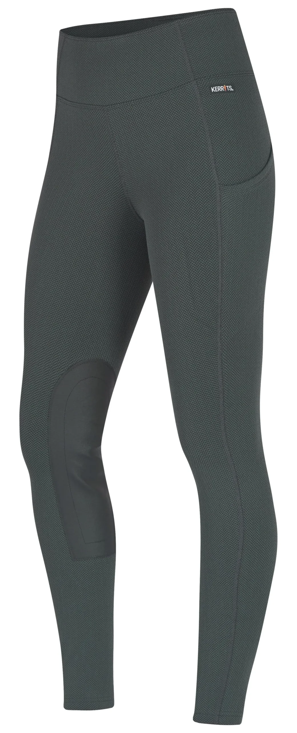 KERRITS ® Ladies’ Fleece Lite II Knee-Patch Tight- Winter Breeches